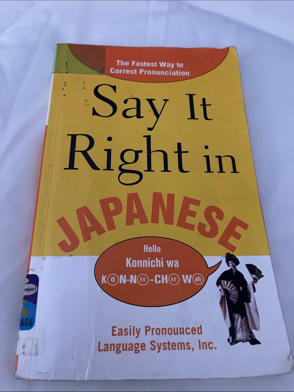 Say It Right in Japanese - Yellow Language Guide by Language Systems, Inc.